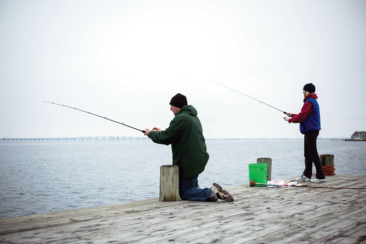 Surf Fishing, Angling on the Coast