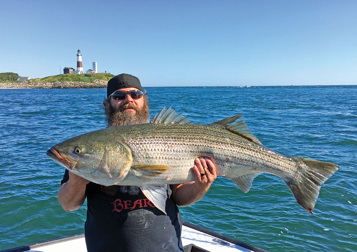Times and Places Trophy Striper Calendar The Fisherman