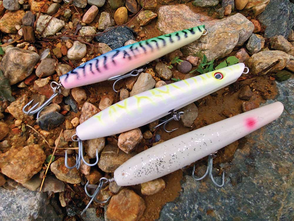 Are poppers in your topwater rotation? I grabbed a couple of the