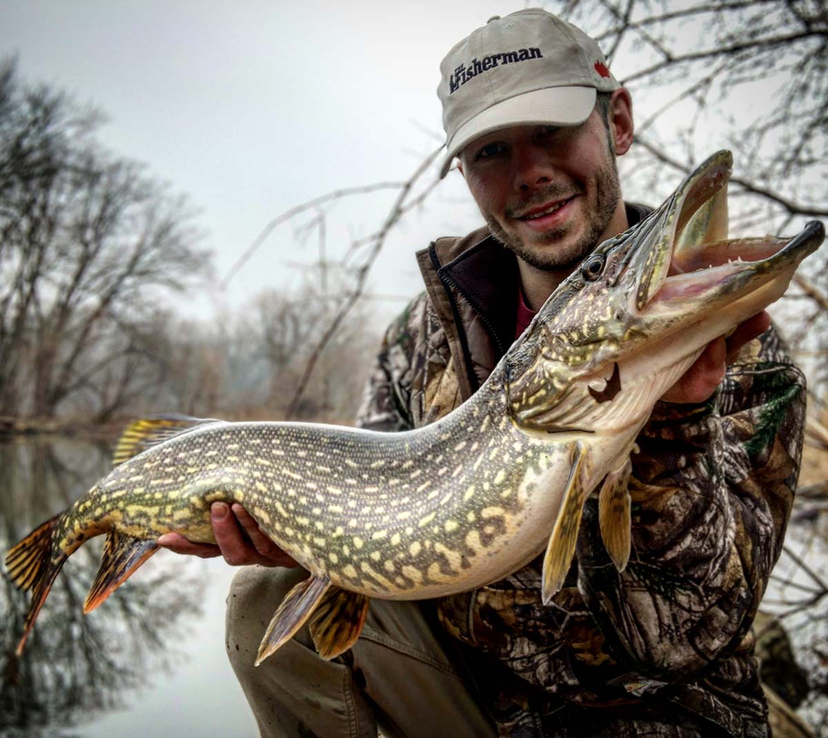 Late season PIKE! Who doesn't love when you can catch fish and a