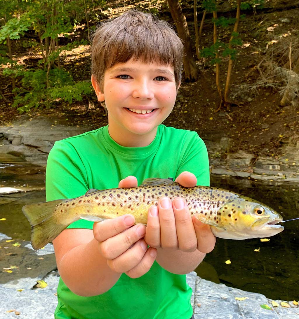 How Small A Trout  Maybe your stature as a fly fisherman isn't