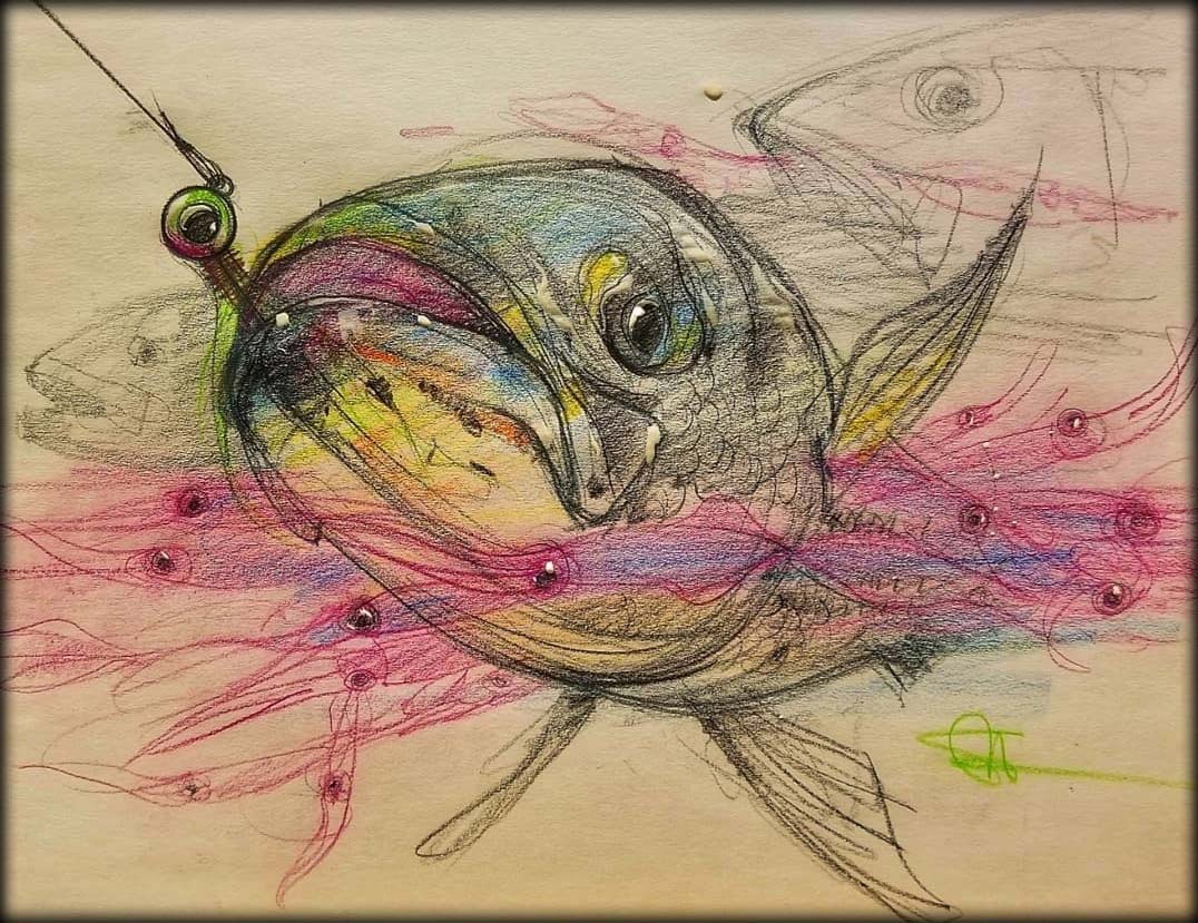 Montauk Fishing: Through The Artist Eye - The Fisherman