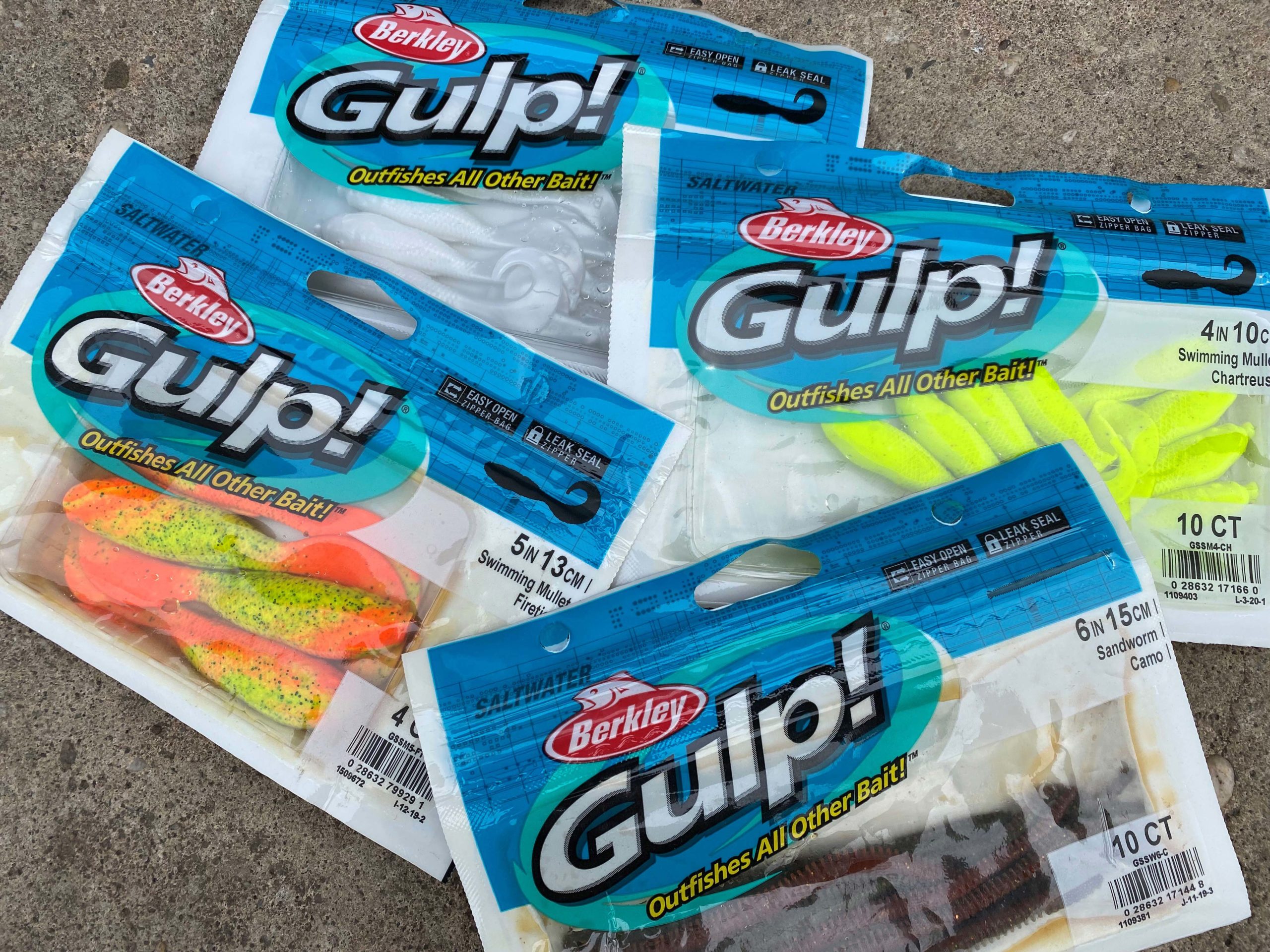 Gulp 6 inch Grub Fishing Lures