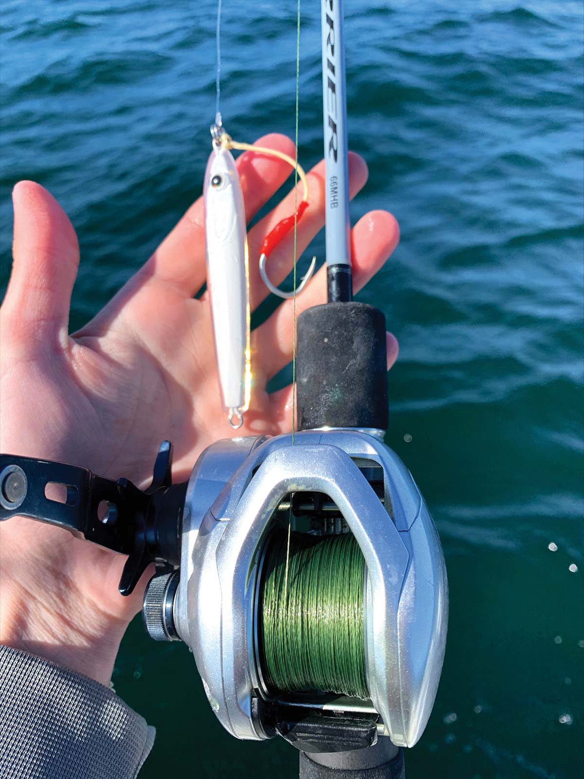 If you're looking for more hookups when fishing with a shaky head