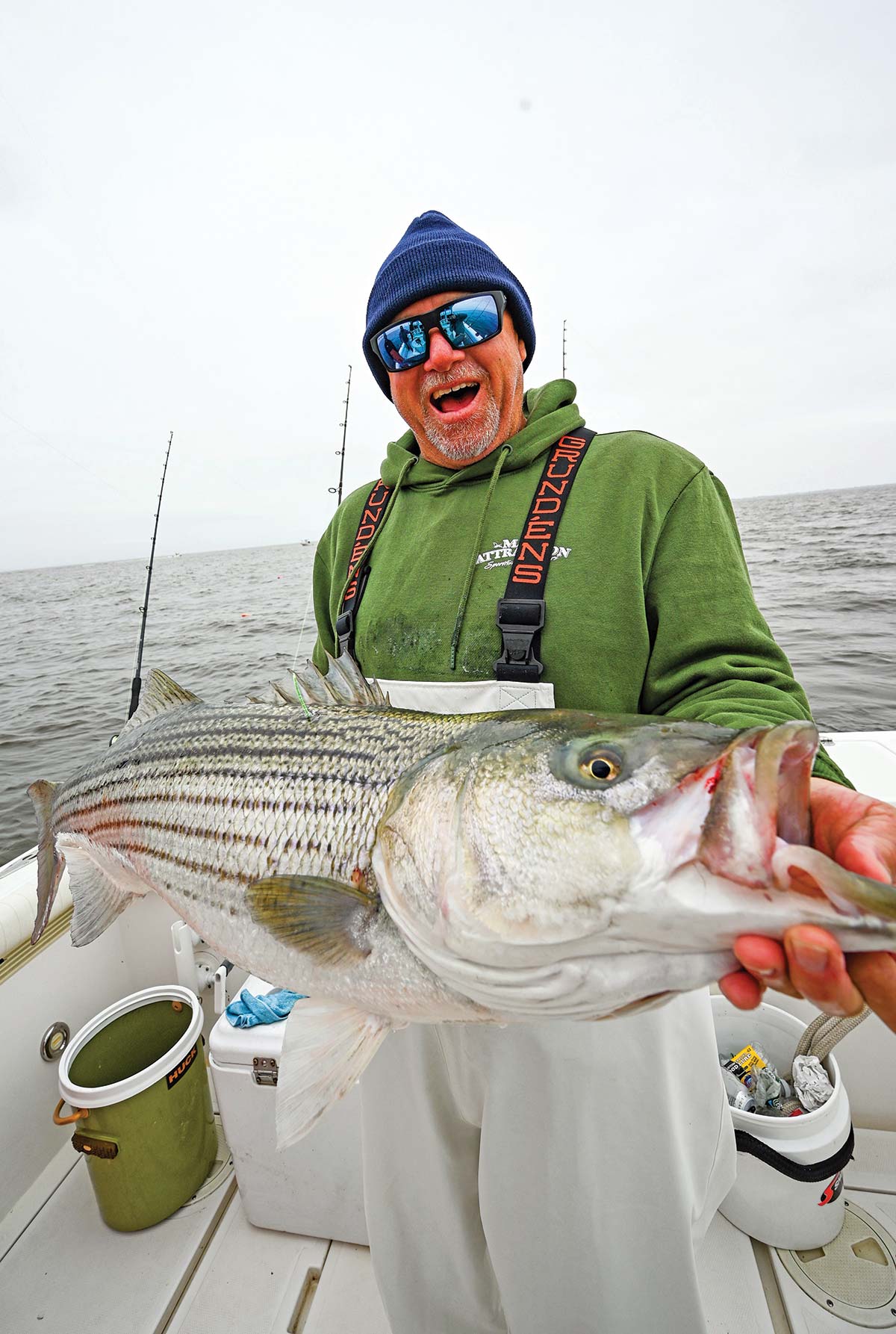 The Research Continues: 2022 Striped Bass Tagging - The Fisherman