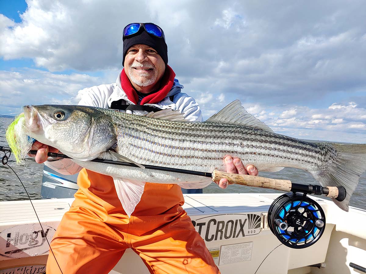 Raritan Bay: Coldwater Stripers On The Fly - The Fisherman