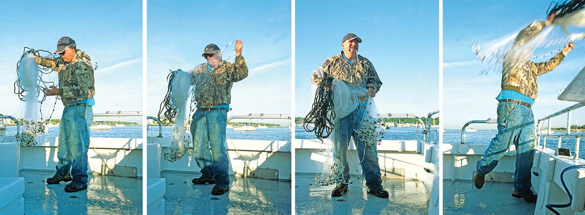 How To Throw A 12-Foot Cast Net Without Using Your Mouth