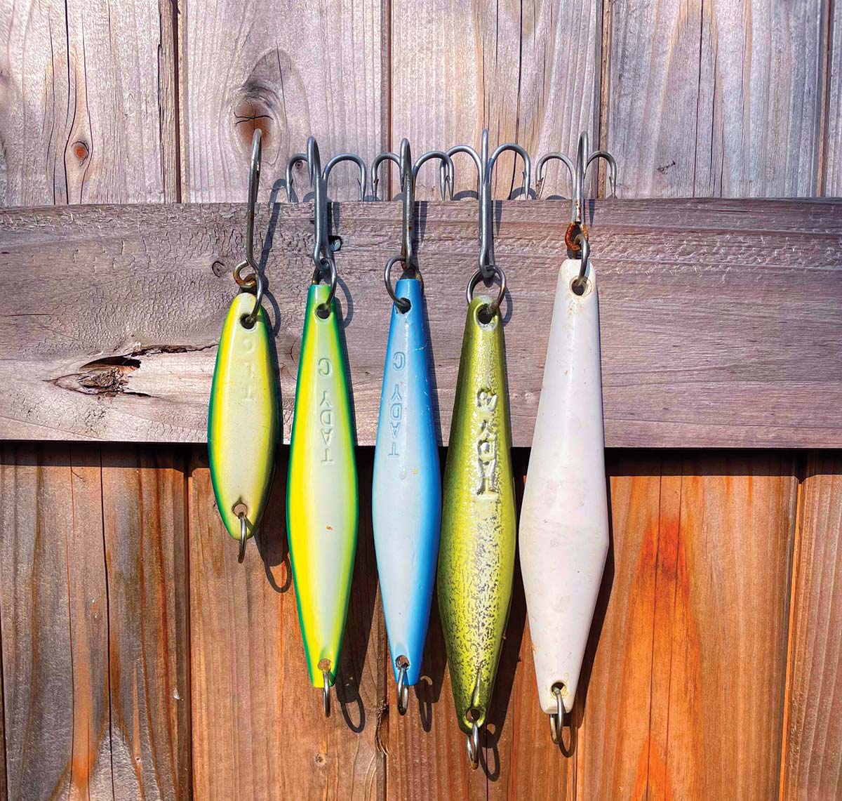 7 inch by 3oz Flutter Spoons for Homemade Fishing Lures