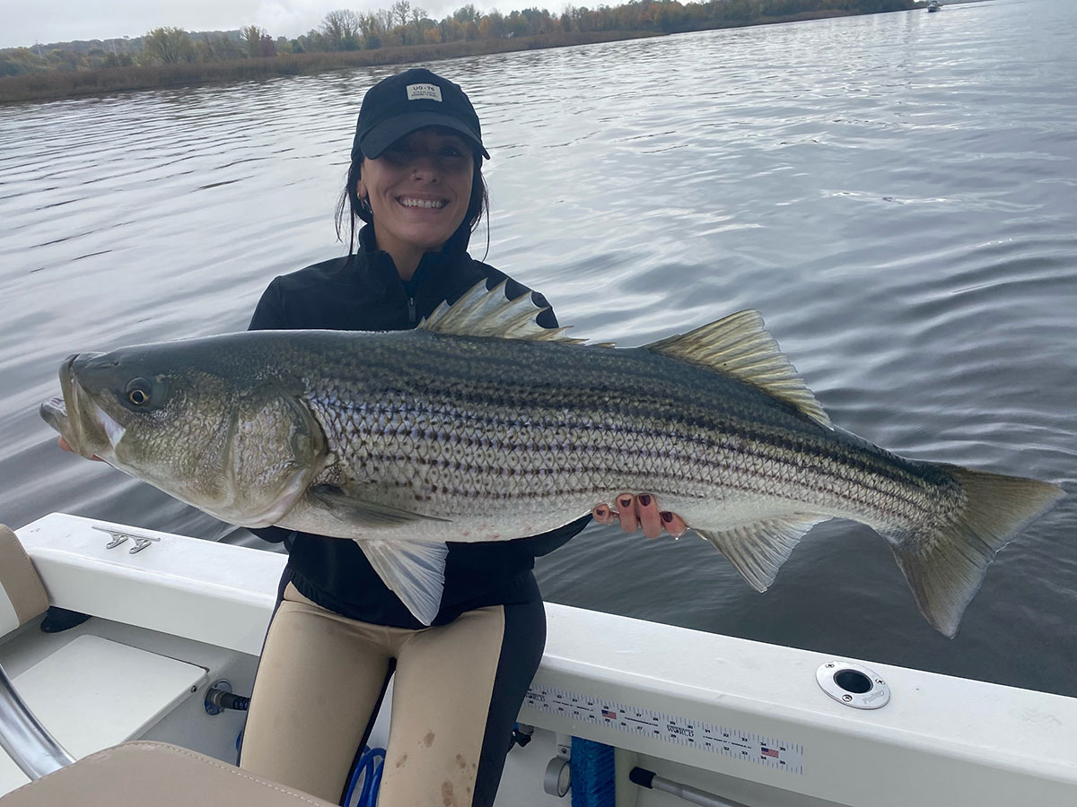 Winter striper fishing at Lake Tillery is tops